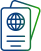 resident visa icon